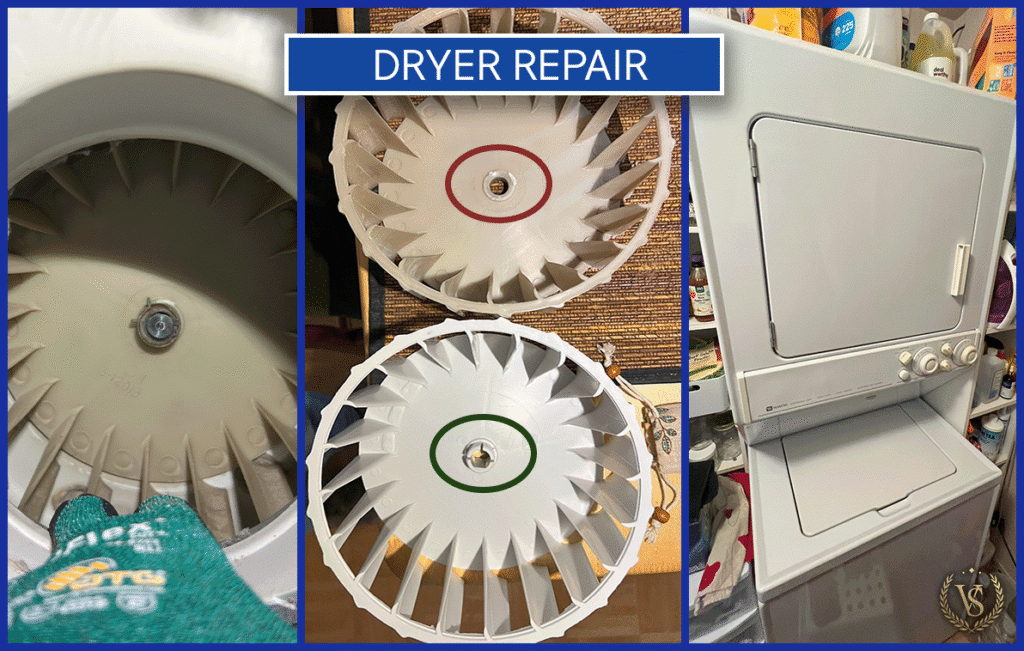 Image showing dryer repair process